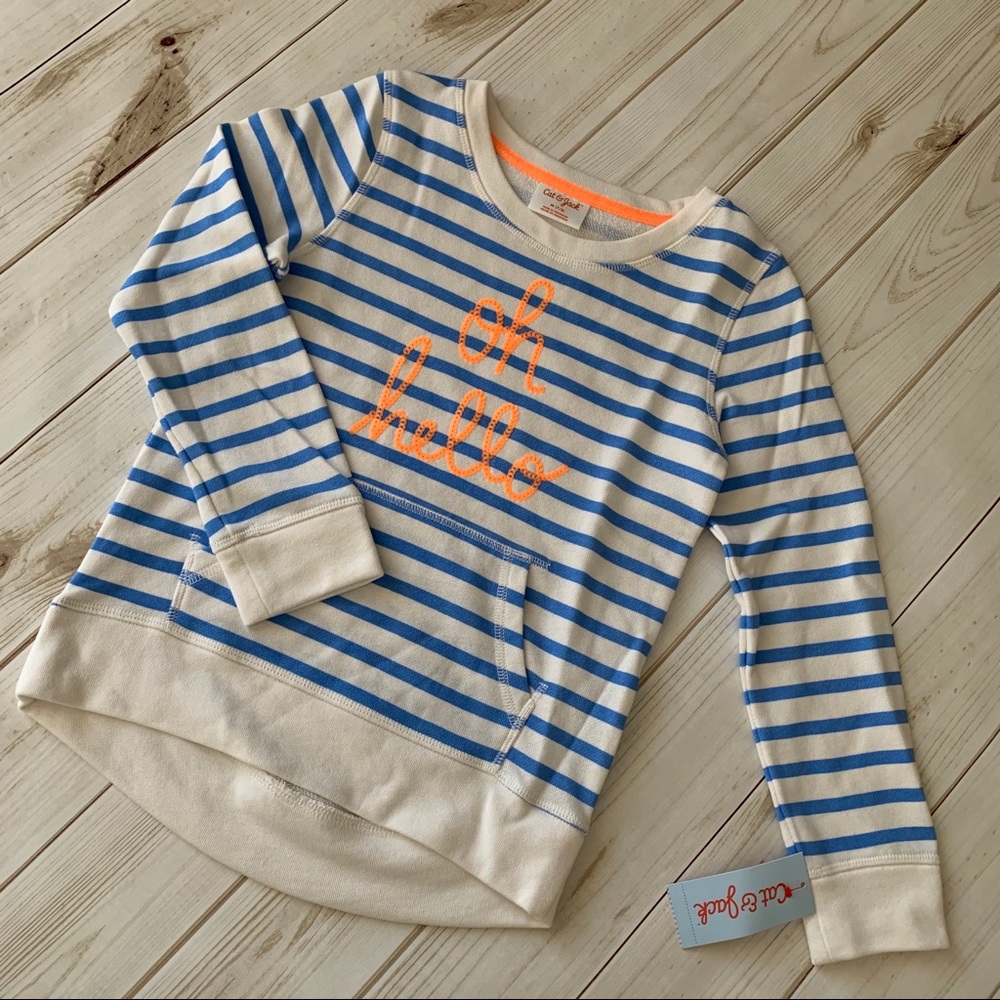 NWT Cat & Jack Girls Sweatshirt